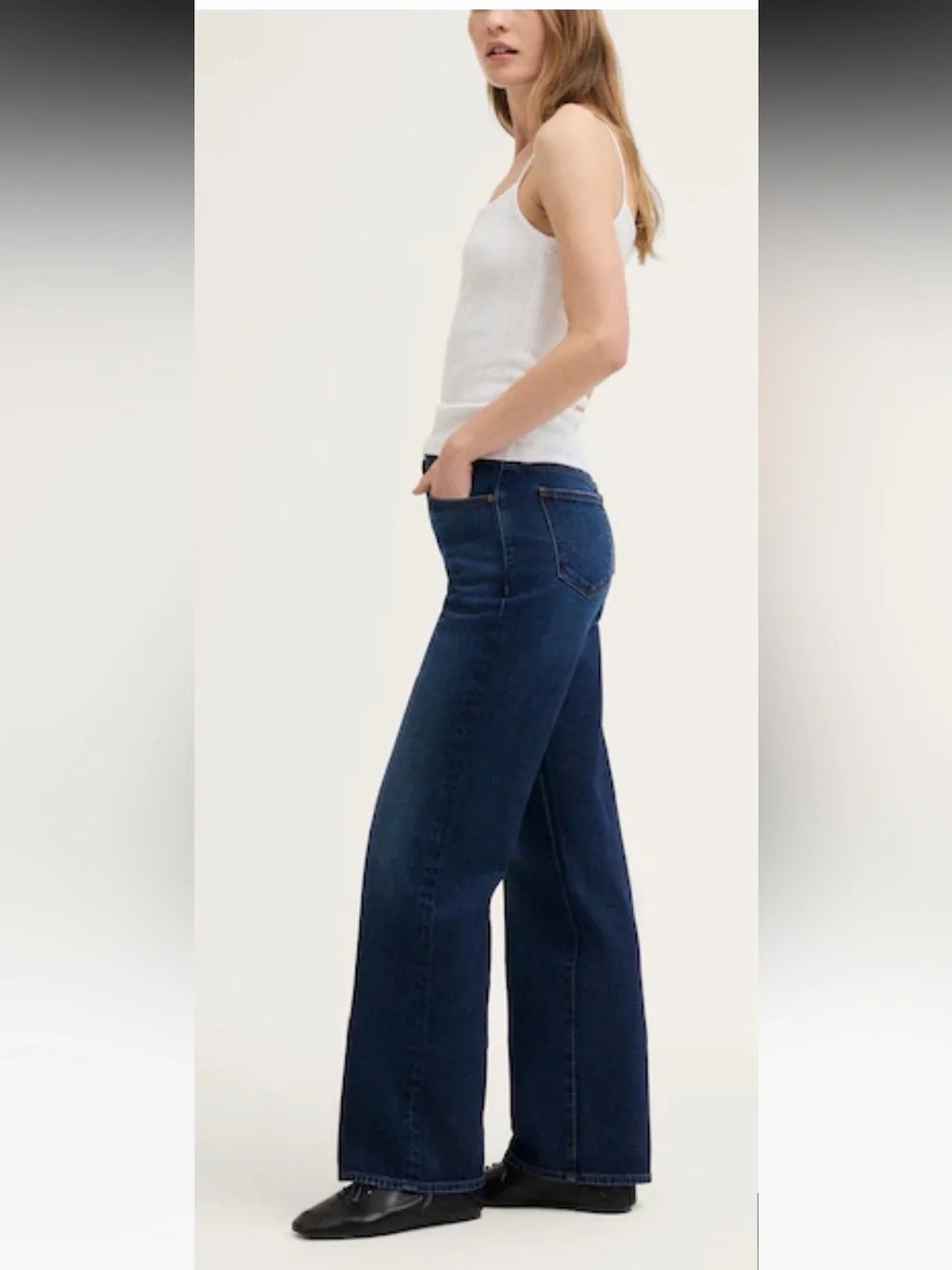Madewell The Perfect Wide Leg Jean